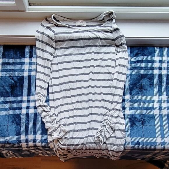 Vanilla Bay Striped Long Sleeve Shirt - Picture 1 of 4